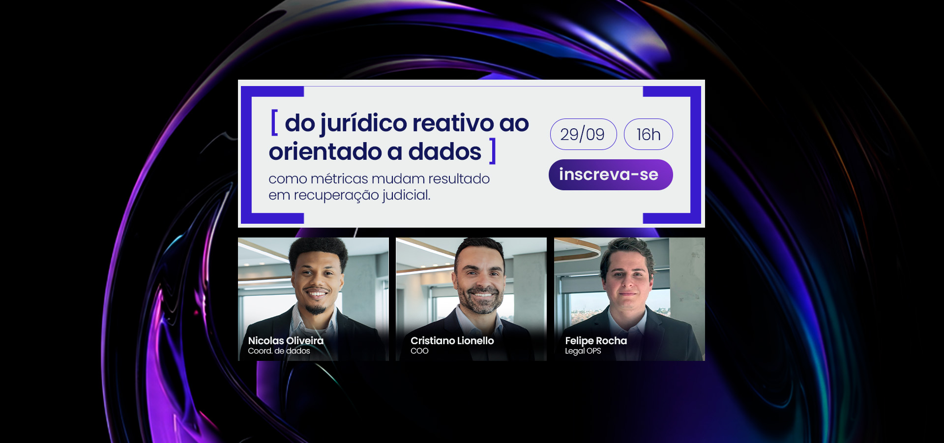 Webinar: DJ + Dados