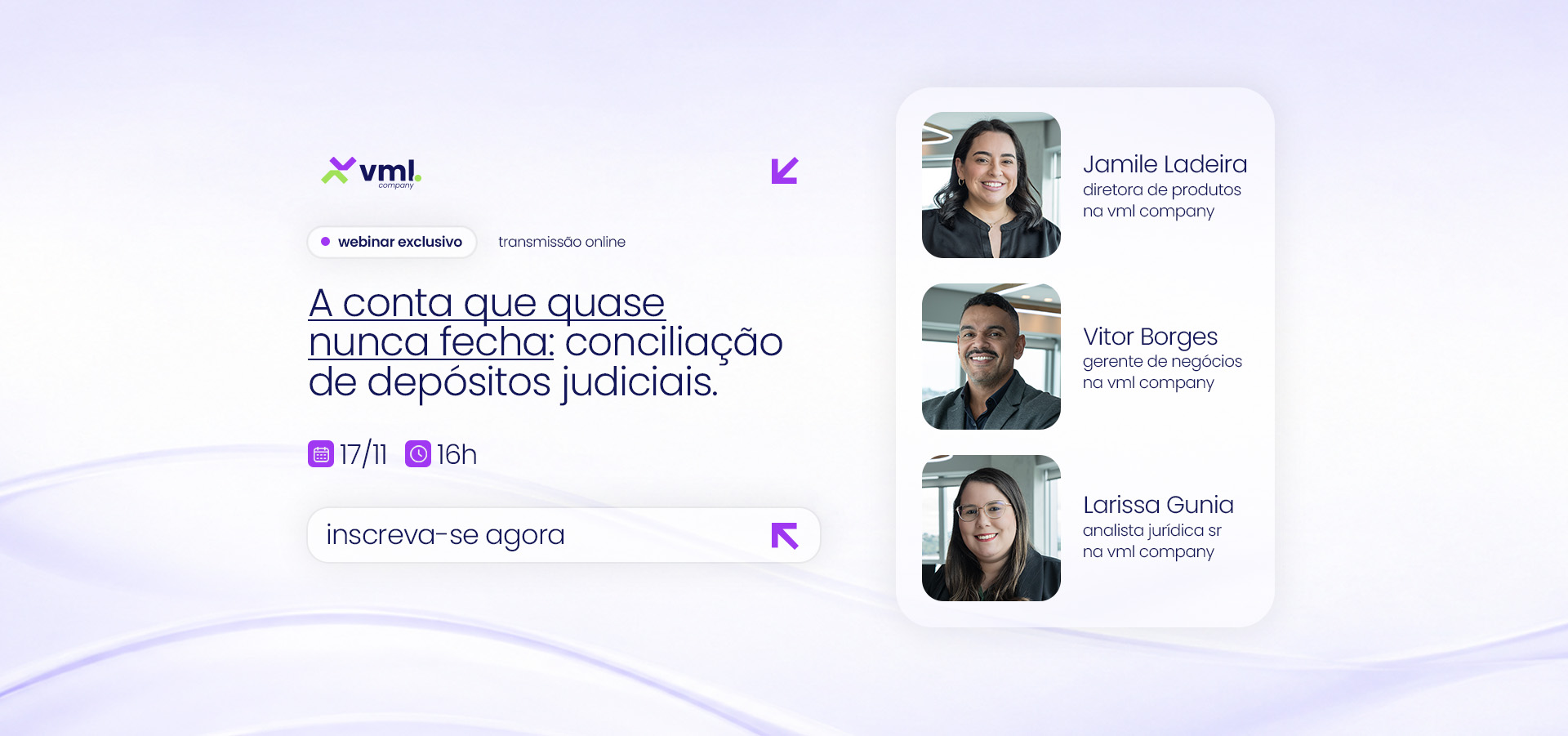 Webinar Conciliação